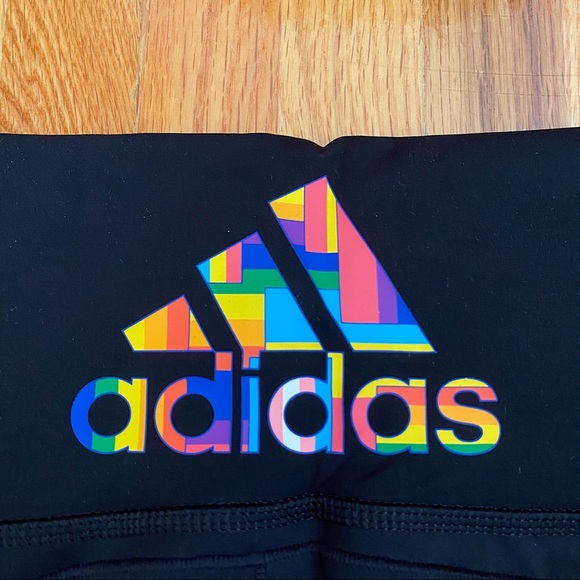 Adidas Pride 3-Stripes 7/8 Leggings - Picture 12 of 14